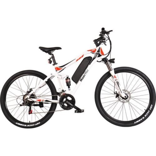 MOOVWAY VTT électrique 27,5" Autonomie 40 km - 7 vitesses Shimano