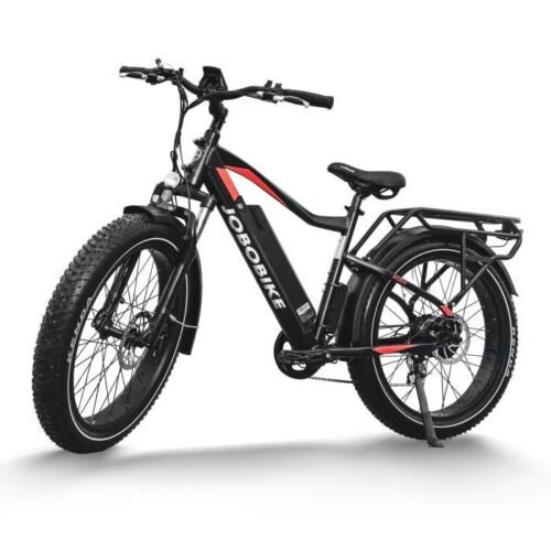 Vélo électrique 26'' JOBO Robin Adulte 7 vitesses - LCD - 77Km - 500W