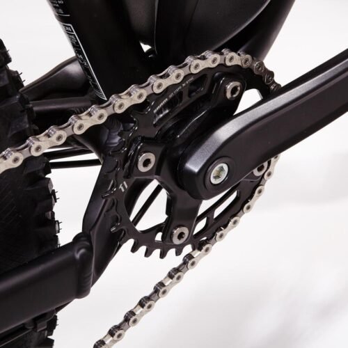 VÉLO VTT ÉLECTRIQUE E-ST 500 V2 NOIR BLEU 27,5" - Image 16