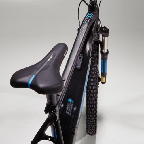 VÉLO VTT ÉLECTRIQUE E-ST 500 V2 NOIR BLEU 27,5" - Image 17