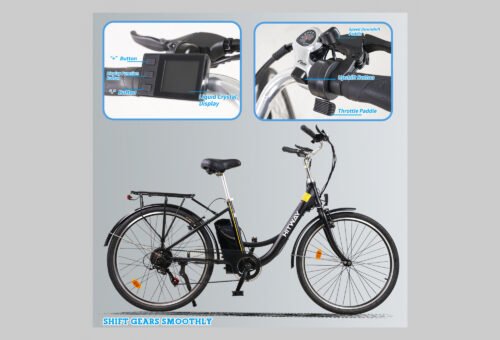 HITWAY 26 Vélo Electrique pour Adultes Batterie Amovible 250 W - Image 3
