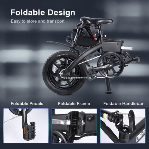 Vélo Assistance électrique DOHIKER KSB14 250W pliant - Image 3
