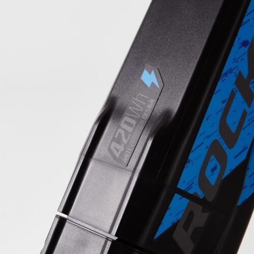 VÉLO VTT ÉLECTRIQUE E-ST 500 V2 NOIR BLEU 27,5" - Image 5