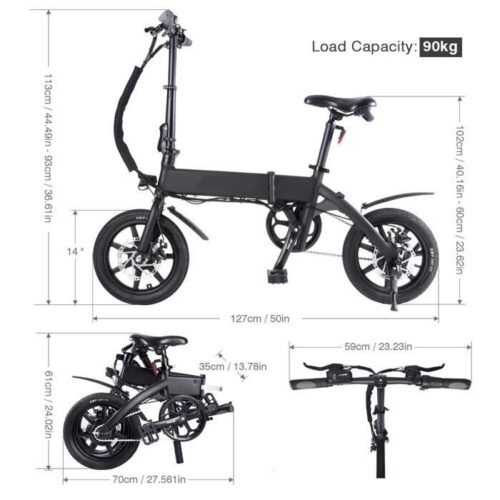 Vélo Assistance électrique DOHIKER KSB14 250W pliant