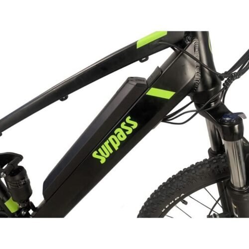 VTT Électrique SURPASS 27,5" Noir 8 vitesses Tout-Suspendu - Image 6