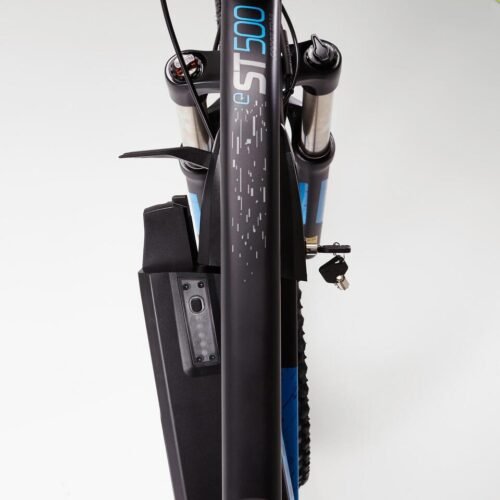 VÉLO VTT ÉLECTRIQUE E-ST 500 V2 NOIR BLEU 27,5" - Image 8