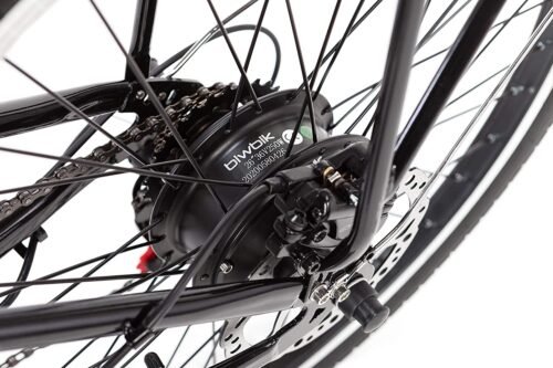 BIWBIK Vélo électrique Mod. Gante Batterie Lithium ION 36V 12Ah Noir - Image 5