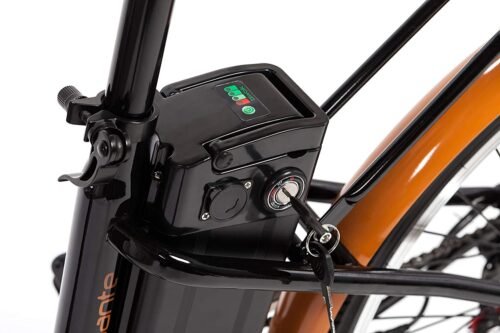 BIWBIK Vélo électrique Mod. Gante Batterie Lithium ION 36V 12Ah Noir - Image 6