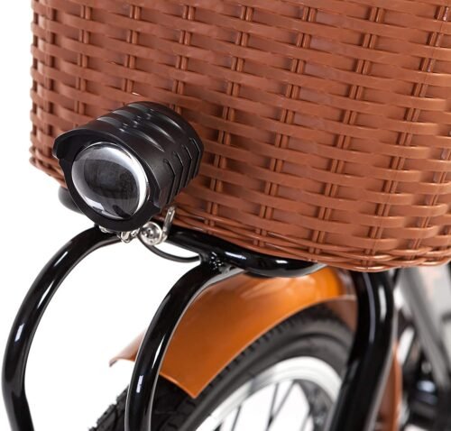 BIWBIK Vélo électrique Mod. Gante Batterie Lithium ION 36V 12Ah Noir - Image 7