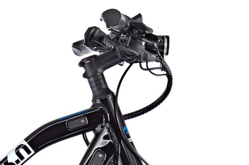 Vélo de Voyage Électrique HAIBIKE SDURO TREKKING 3.0 TRAPEZ Femme Noir 2020 - Image 2