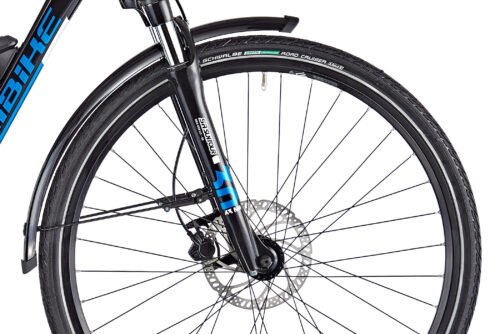 Vélo de Voyage Électrique HAIBIKE SDURO TREKKING 3.0 TRAPEZ Femme Noir 2020 - Image 3