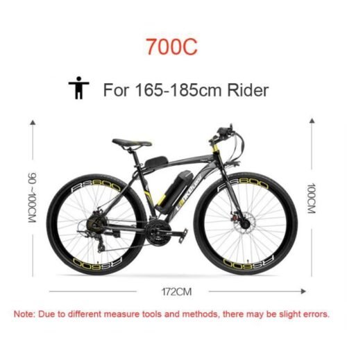 Nouveau, 700C, 36V 20A, 300W, vélo électrique de route, frein à disque, cadre en alliage d’aluminium, longévité. (bleu) - Image 4