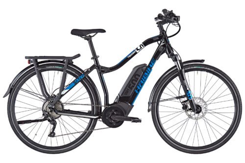 Vélo de Voyage Électrique HAIBIKE SDURO TREKKING 3.0 TRAPEZ Femme Noir 2020