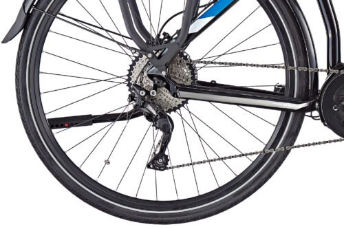 Vélo de Voyage Électrique HAIBIKE SDURO TREKKING 3.0 TRAPEZ Femme Noir 2020 - Image 8