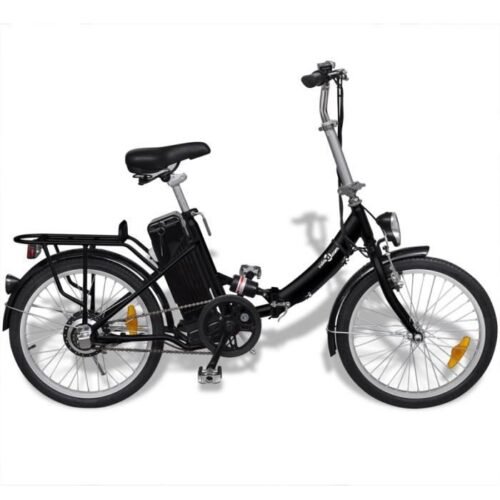 VIDALXL Vélo électrique pliant en alliage d'aluminium et batterie lithium-ion - Image 3